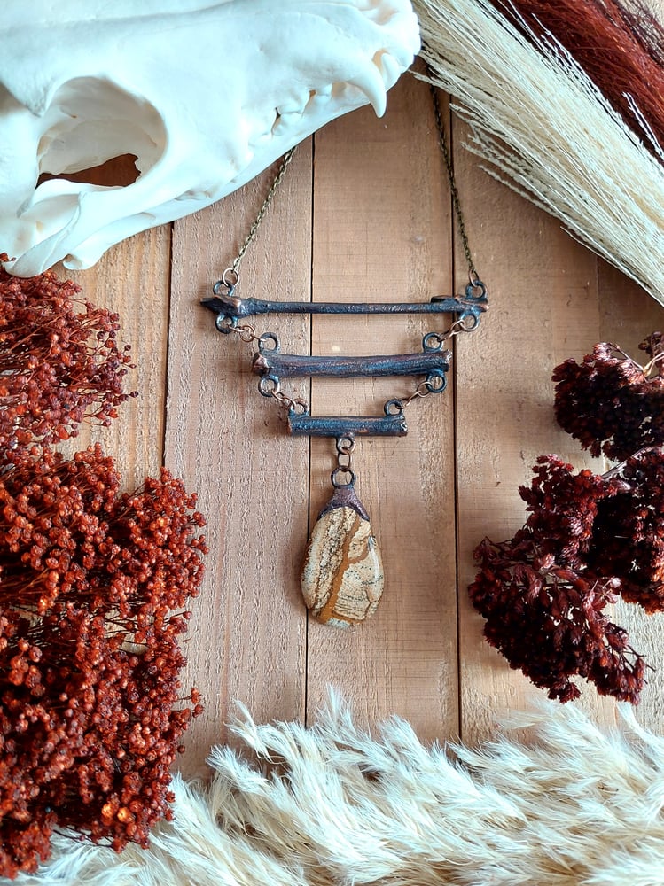 Image of Picture Jasper Rowan Branch Necklace 