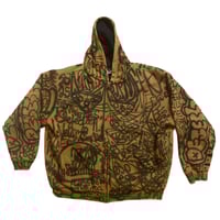 Image 1 of 1 OF 1 RIP MEEKA CARHARTT HOODIE 2XL 