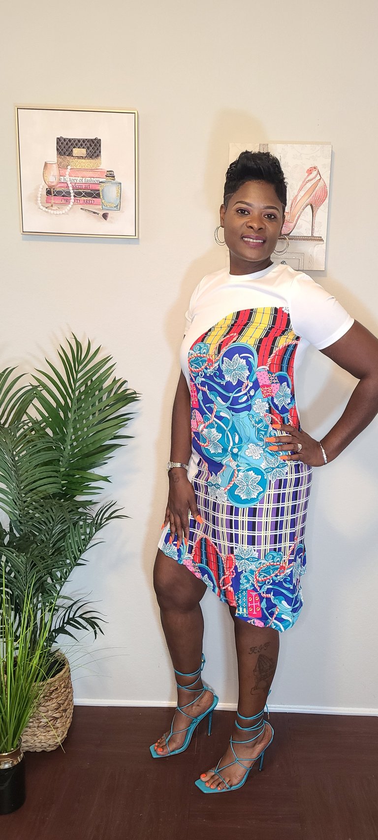 Blue Lagoon Dress Image 2