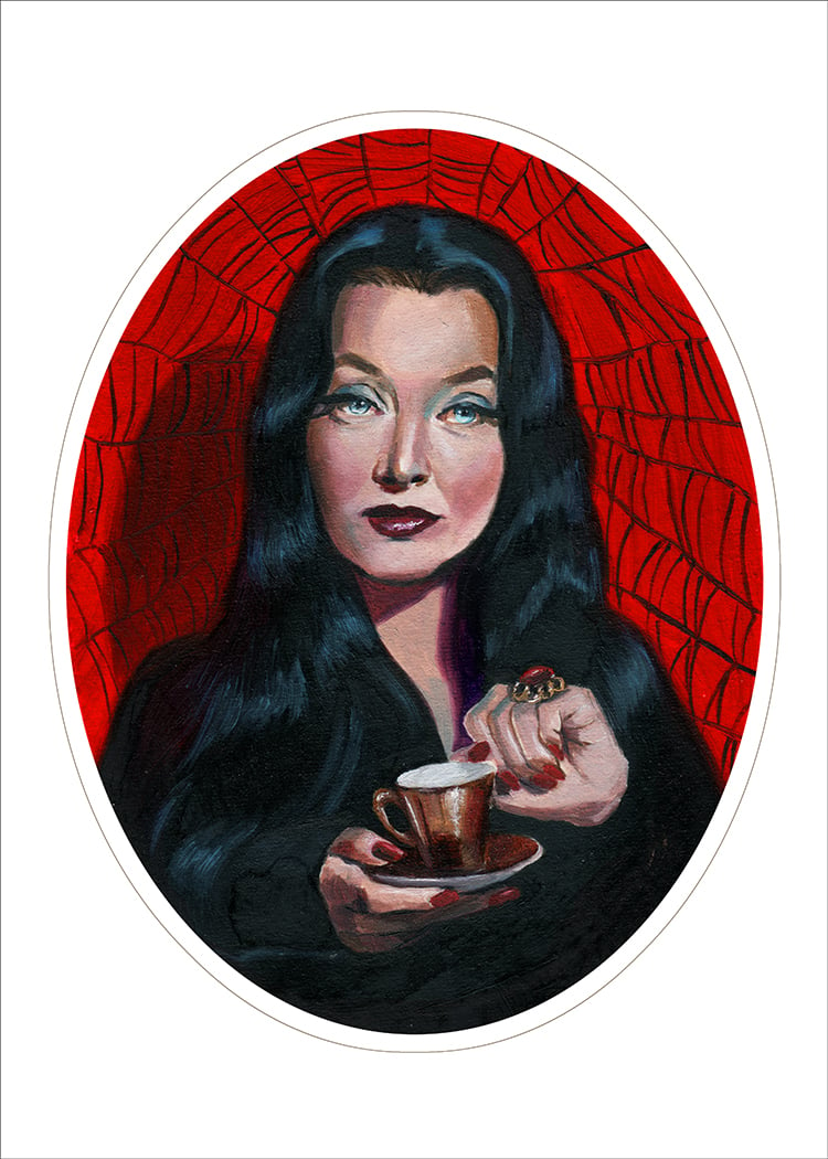 Image of "Morticia" Limited edition print
