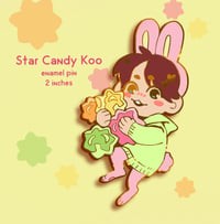 Image 3 of Star Bunny Boy Pin