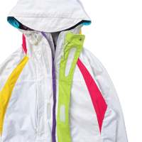 Image 3 of '06 Phenomenon "Rainbow" Mountain Parka Wht