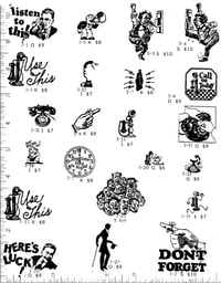 Image 1 of Telephone Rubber Stamps P3