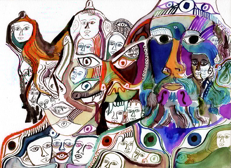 Image of The "Musicking" Art Print- two sizes available