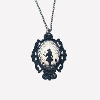 Image 3 of Alice Silhouette Victoriana Cameo Multi-Strand Necklace