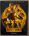 Jurassic World Multi Cast (4) Signed 10x8