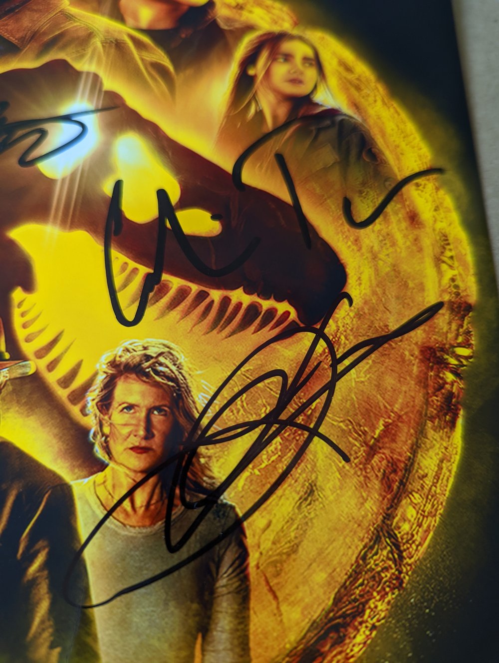 Jurassic World Dominion Cast (4) Signed