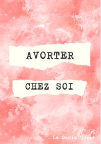 Avorter chez soi - Zine