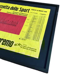 Image 2 of Authentic signposting of Milan-San Remo 1986