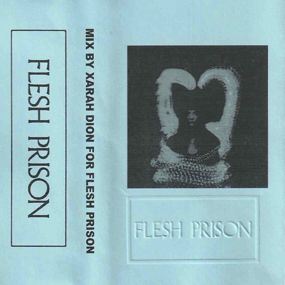 VARIOUS ARTISTS 'Xarah Dion Mixtape for Flesh Prison' Cassette (homedub mixtape)