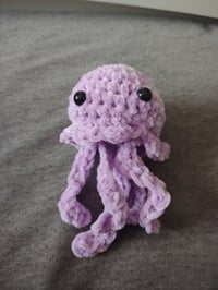 Crochet Lavender Jellyfish