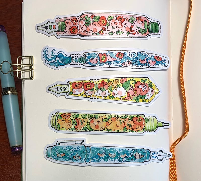 Magic Stationery Sticker Set | koyamori
