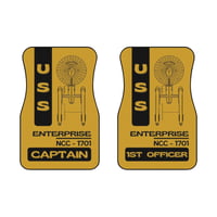 Image 2 of Star Trek Enterprise Car Mats