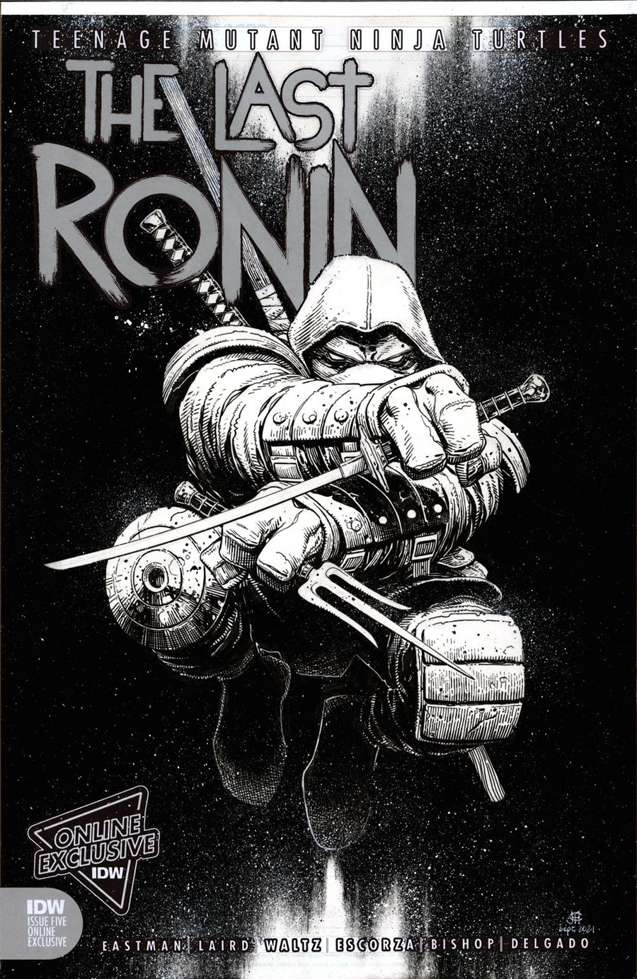 Image of THE LAST RONIN Cover
