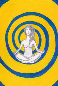 Image 3 of Diptych: Spiral I - Blue Yellow, Spiral II - Yellow Blue