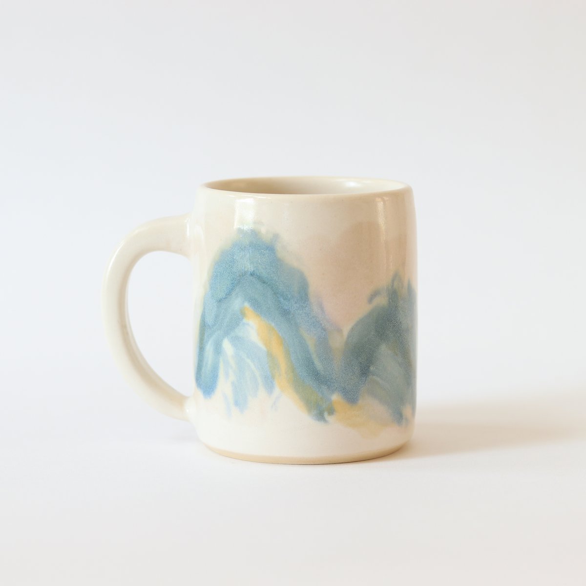 Image of Abstract Watercolor Mug #4