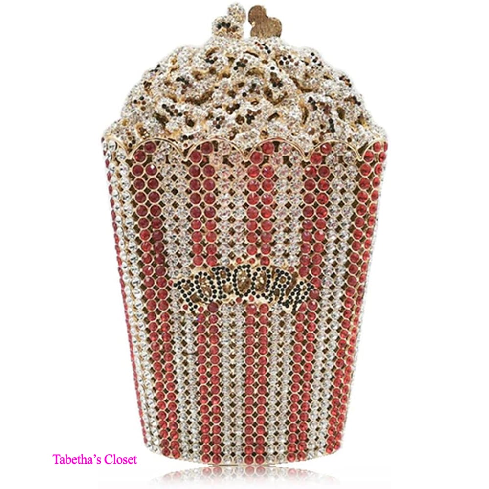 Image of Popcorn Crystal Clutch 