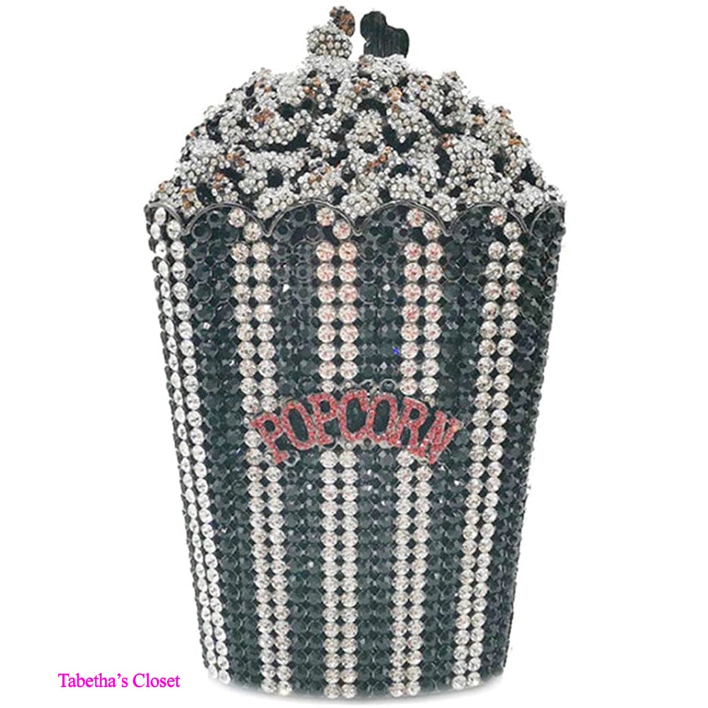 Image of Popcorn Crystal Clutch 