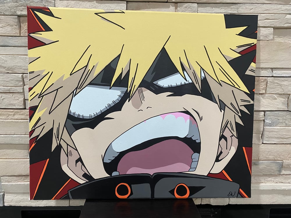 Image of Katsuki Bakugou Original Painting