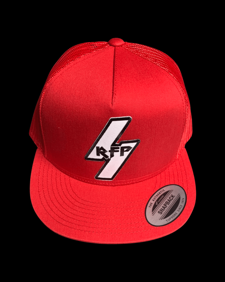 The Bolt Snapback in RED