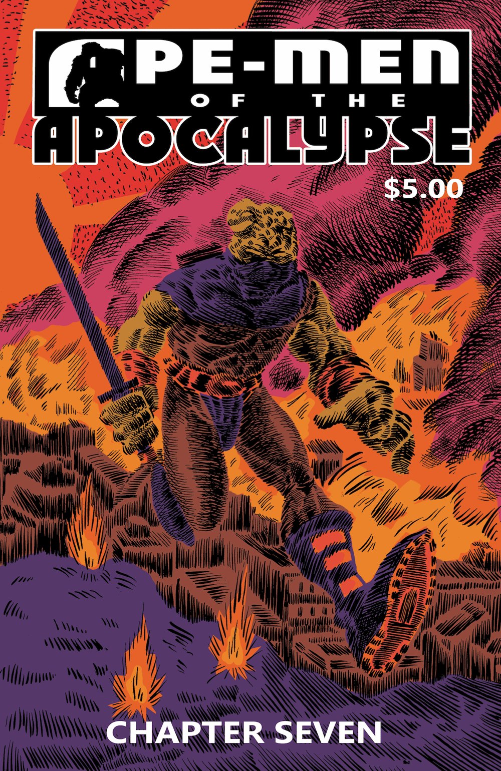 Ape-Men of the Apocalypse #7