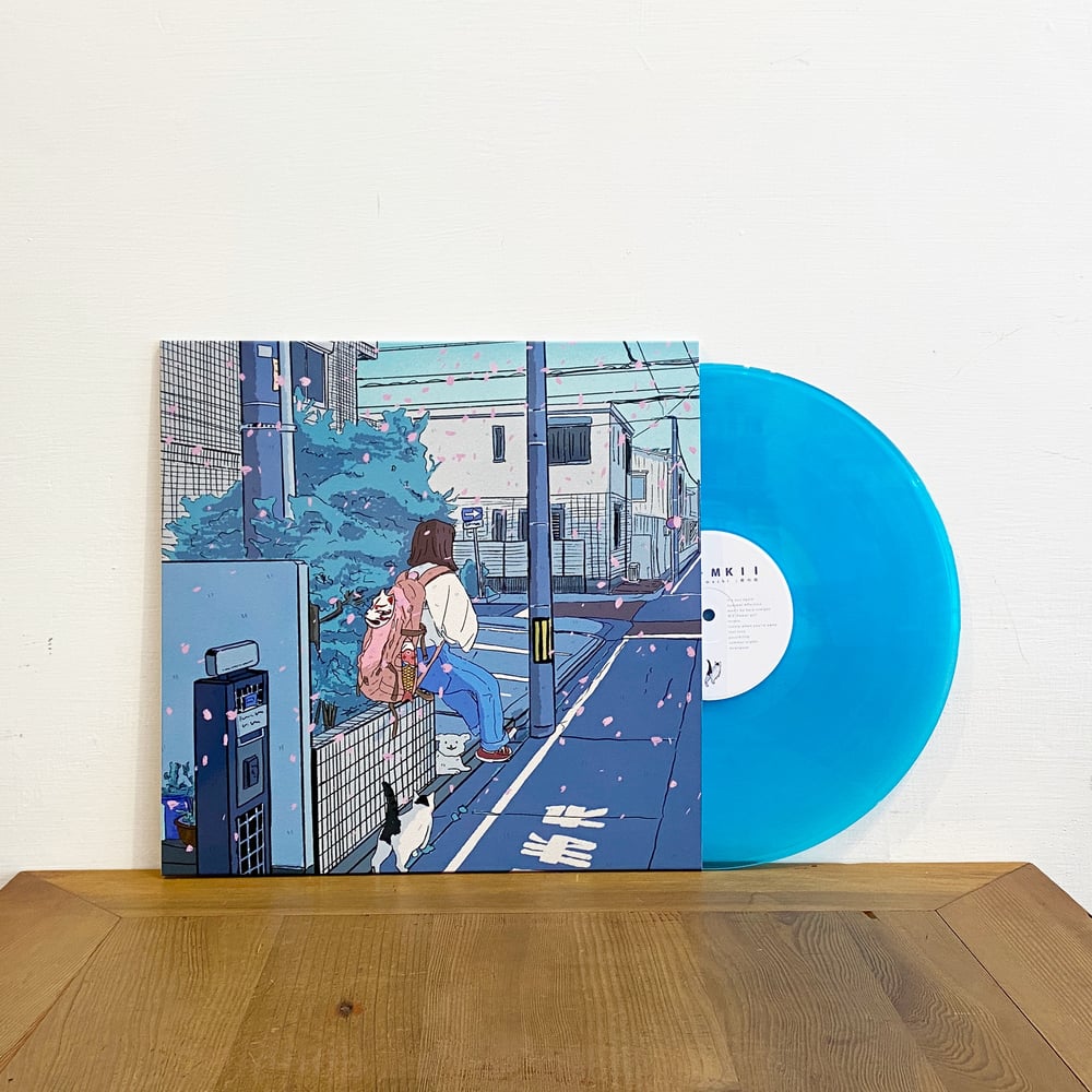 Image of ［別注］ビクター ＭＫＩＩ- 君の街 kimi no machi 12" Transparent Blue Vinyl