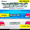 WRX Trunk Decal (Classic GC8)