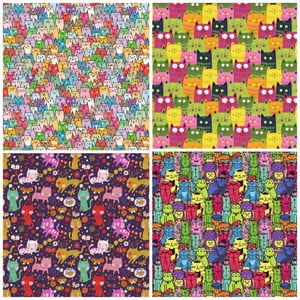 Image of Cats Origami Paper