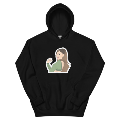 Image of Unisex Hoodie positions Ariana Grande