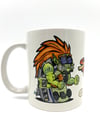 ''Steel Fighter '' Coffee Mug - BLS Blanka Vs Kiev ChunLi