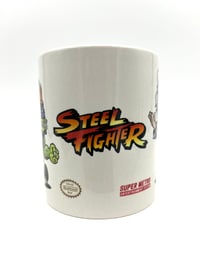 Image 2 of ''Steel Fighter '' Coffee Mug - BLS Blanka Vs Kiev ChunLi