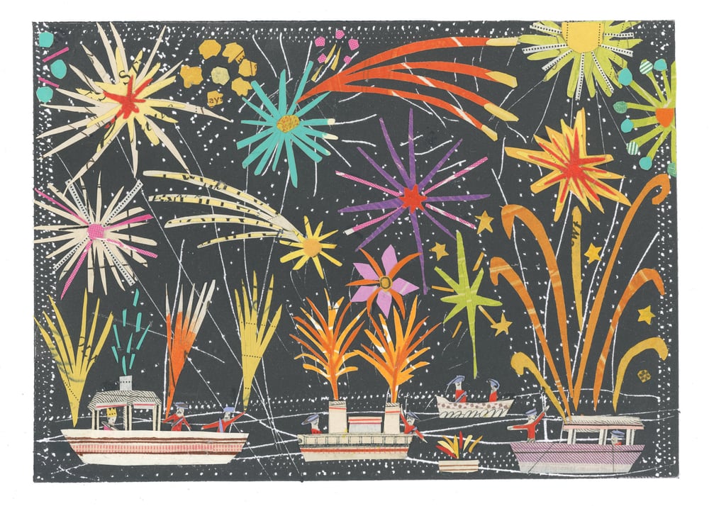 Image of Firework Flotilla.....GICLEE PRINT