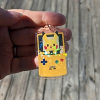 Gameboy Pikachu charm