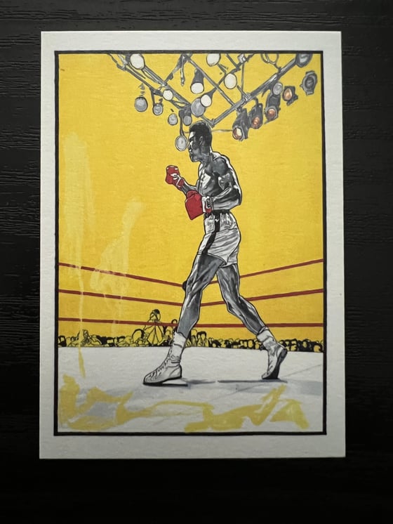 Image of Muhammad Ali KAWD ART Unsigned Sports Cards 2022