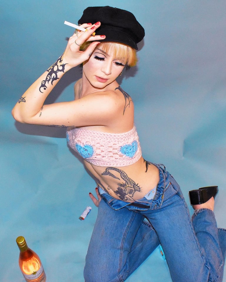 Paris Micro Tube Top Image 2