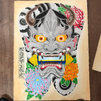 Hannya backpiece study 