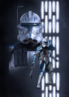 Star Wars The Clone Wars: Captain Rex A3 Giclee Art Print