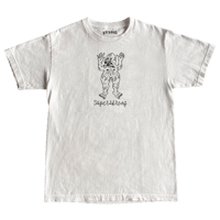 WHITE "OOGIE" TEE