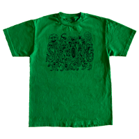 GREEN "ALPHABET" TEE