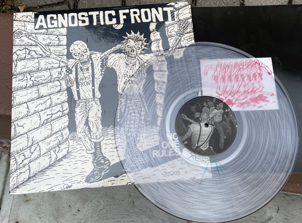 Image of Agnostic Front-No One Rules Clear Vinyl LP *Limit 1 copy*