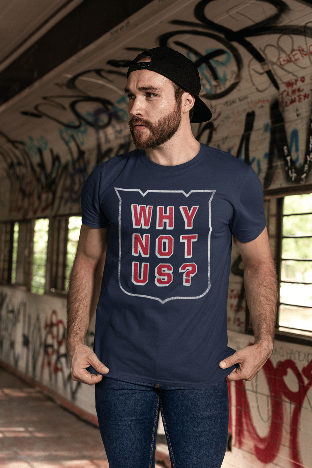 Why Not Us Bengals T-Shirt - Unique Stylistic Tee