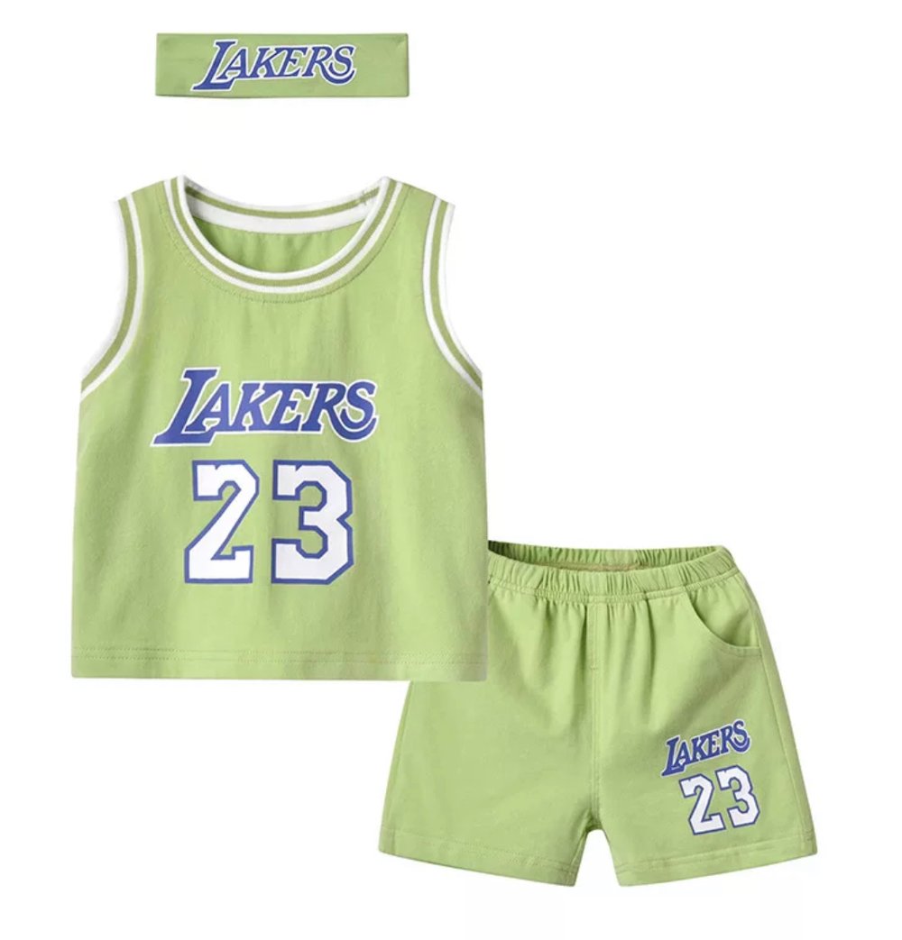 Image of Lakers Shorts Set