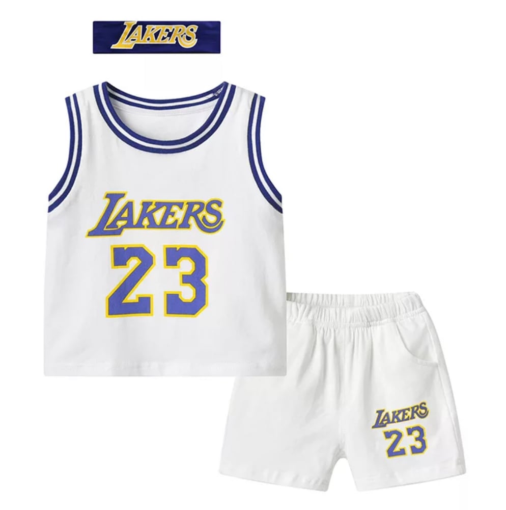 Image of Lakers Shorts Set