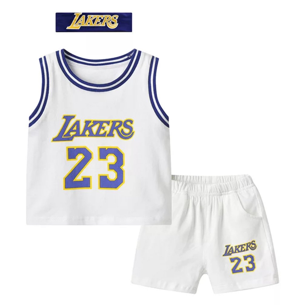 Image of Lakers Shorts Set