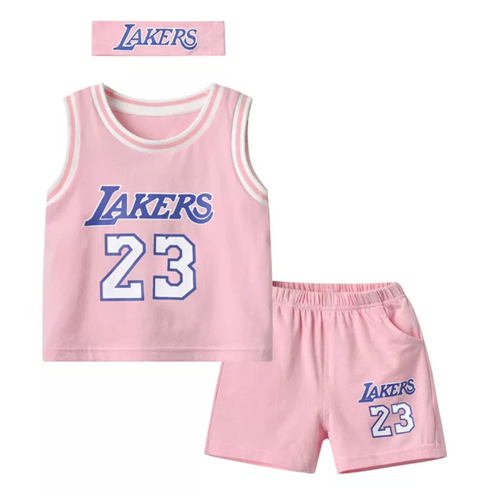 Image of Lakers Shorts Set