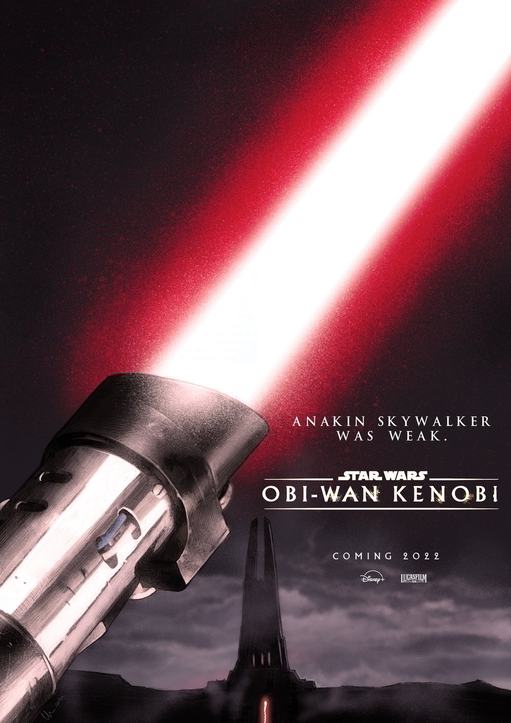 Star Wars: Obi-Wan Kenobi Alternative Teaser Poster A3 Giclee Art Prints Set