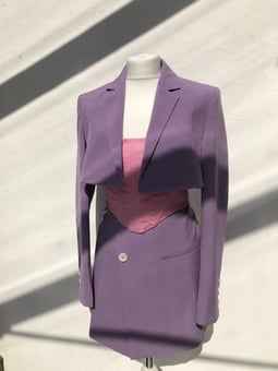Custom Reworked Corset Suit Set *three weeks delivery*