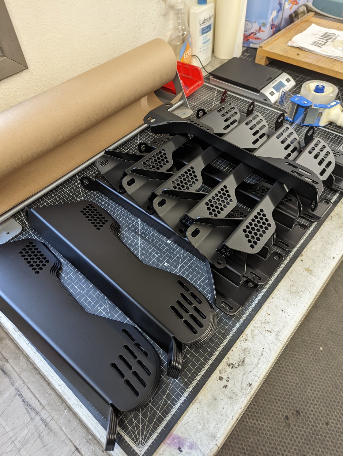 Image of S chassis Seat Rails