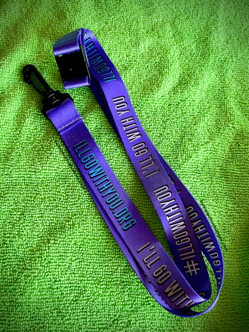 NEW - I'll Go With You Lanyard