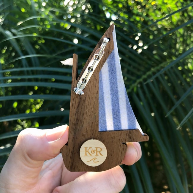 Sail Away Brooch